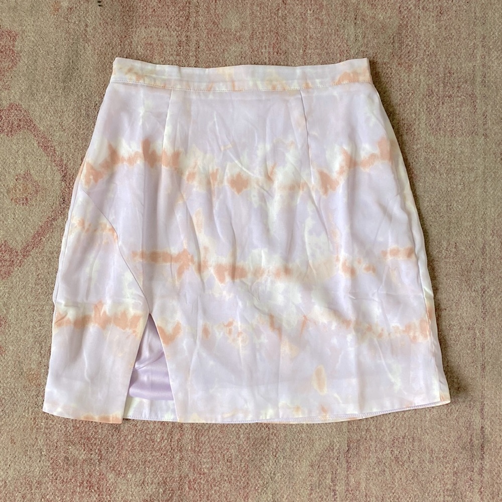 Tie Dye Mini Skirt